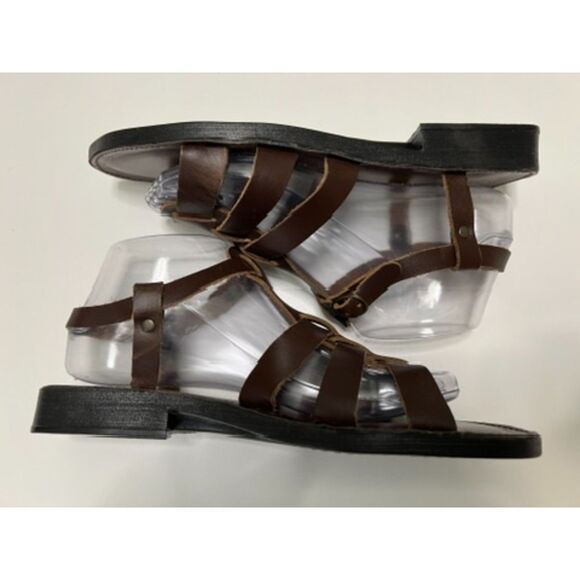 Nature Trek brown leather Fisherman Sandals. Size 9. - Picture 6 of 8
